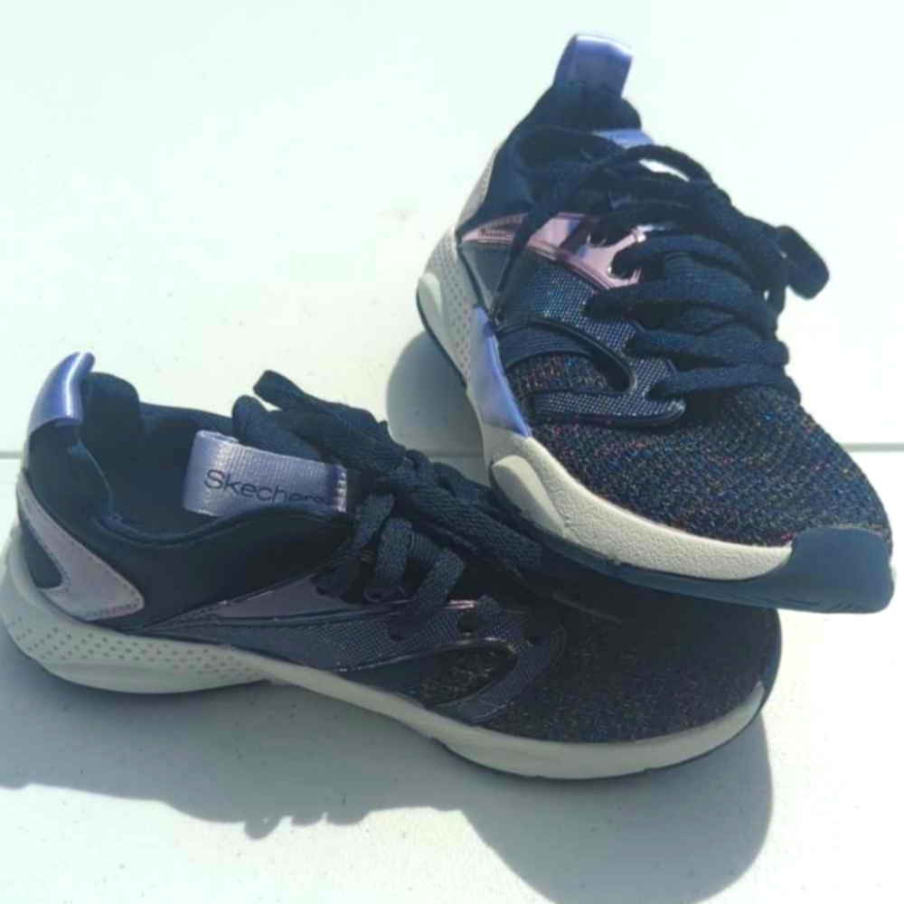 Skechers 13.5 Girls, Navy